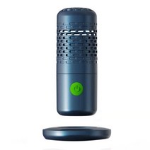 과일 초음파세척기 야채 채소 농약 살균 제거 Wireless Purifier Fruit Vegetable Washing Machine Capsule, 01 파란