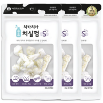 라이브잇 내츄럴랩 치카치카 강아지 우유 치실껌 S 48g, 12개