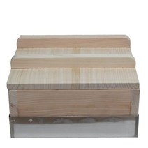ANTW 편백나무 사각 찜기 세트 30cm 육류 해산물 만두 찜통 202330EA, 본상품선택, 본상품선택