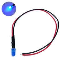 12V 5mm DIP LED 블루 하네스 케이블 20cm HAL6404, 1, 본상품선택