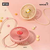 라인프렌즈 BT21 차량용 LED USB 선풍기 써큘레이터 서큘레이터, BT21차량용선풍기치미