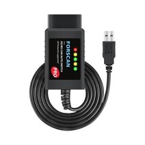 Pro 자동차 스캔 도구 포드 코딩 USB OBD2 스캐너 어댑터 진단 HS/ MS CAN 자동 FORScan ELM327 V1.5, [01] FORScan 프로