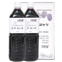 오디즙 원액100%-1L x 2병 [고창동막골농장], 1L