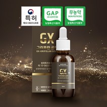 윤상철 GX 그리포란 잎새버섯추출물 고농축 엑기스 특허 베타글루칸 환자식품, 1개+건잎새버섯 100g증정, 1병