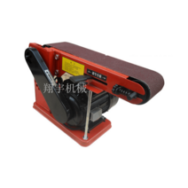 밸트 샌더 연삭기 전동 사포 스핀들 샌딩기 샌더기, 550W 강화 모터 1400 rpm
