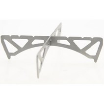 캠핑취사용 리액터받침대 캠핑편의 삼발이 주전자받침, 1개