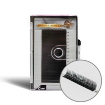 뷰티캣 천연모 시베리안 밍크래쉬 천연밍크모 천연속눈썹 인조속눈썹 블랙그라마 리얼밍크, C컬, 12mm