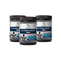 아르기닌 Post Workout Amino acids - L-GLUTAMINE Powder 5000 MG PRE & l-glutamine Supplement 3 Cans 900 G