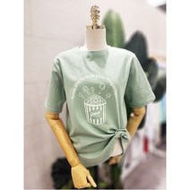 에잇컨셉팝콘이팡팡터지는반팔티셔츠4colorD7TS052C23YG