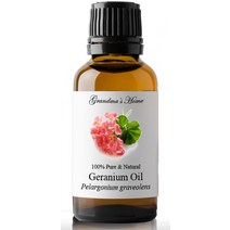 제라늄 에센셜 오일 - 30mL 100% 순수 - 미국 판매자