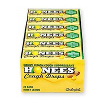 Honees 허니스 커프 드롭 허니레몬 기침 캔디 24개입 Cough Drops Honey Lemon