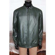 스타일엔터 주문제작 양가죽 항공점퍼 빅사이즈항공점퍼