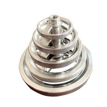 304 스테인레스 스틸 널링 핸드 휠 핸들 CNC 가공 선반, 80mm, M20, 01 80mm