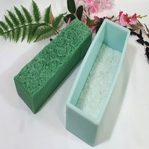 모란 꽃 매트 수제몰드 (1kg 하늘색 몰드용) 비누만들기 재료