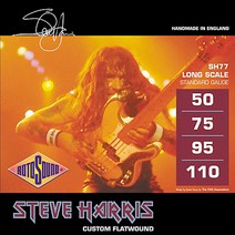 RotoSound - Steve Harris Custom Flatwound / 스티브 해리스 시그니처 베이스 스트링 050-110 (SH77)