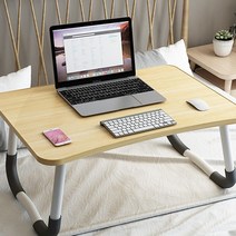 Roomxyd 접이식 베드테이블 침대테이블 좌식테이블 스탠딩책상 밥상 트레이 간이식탁 탁자, 월넛 기본버전, 월넛 기본버전