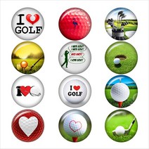 둥근 사진 유리 카보 숑 데모 평면 뒤로 발견 결과 I LOVE GOLF 12mm/18mm/20mm/25mm A6795, 11 30mm glass cabochon, 12 10pcs Mixed Set