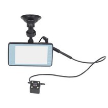 후방 카메라 룸미러 가성비 4 인치 dvr 대시 캠 hd 1080p 비디오 레코더 (후면 포함) avto dvr 2 in 1 녹화 야간 투시경 g-sensor dashcam, 전면 후면 녹음, 16g