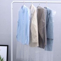 세탁소비닐 먼지방지옷보관커버 세탁소폴리백 100장, 도도양복100장
