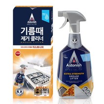 아스토니쉬 기름때 제거 클리너 찌든때 묵은때 가스레인지 후드 주방 청소 주방세제, 1개, 750ml
