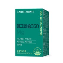 케어가든 마그네슘 350 1박스 2개월분 60정 1개