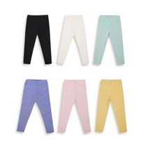 엠플래닛 귀여운 다용도팬츠 간절기룩 파스텔 레깅스 쫄바지 유아 컬러 1WA0D280