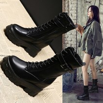 코코나인 미들 키높이 워커9cm 부츠 1172