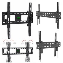 벽부형 65인치 LG 삼성 벽걸이브라켓 55인치 50인치 43인치 42인치 벽부착 모니터거치대, 1호 TWT-440