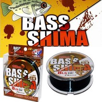 카작스 배스시마 150mm 일본원사 루어낚시줄 원줄, BASSSHIMA낚시줄6LB