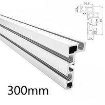 300-800mm 알루미늄 프로파일 울타리 마이터 울타리 스토퍼 목공 T-트랙 및 슬라이딩 브래킷 마이터 게이, 07 300mm fence