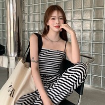 캐쥬얼 데일리룩 반바지 플라워 상하의 라운드 스커트 글래머 스트라이프 뷔스티 하이웨이스트 와이드 팬츠 스트리트 다운