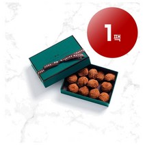 la maison du chocolat 라메종뒤쇼콜라 프랑스 정통 수제 명품 플레인 트뤄플 초콜릿 12개입 90g Plain Truffles Dark Chocolate, 1팩