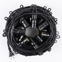 국내제작 30m 30소켓 1.5SQ E26 전등선, 1개