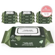 보드레 그리너리 물티슈 10개, 100매입, 10팩
