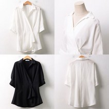 아이우먼 위쉬몰 LT 소모랩플레어블라우스 9865H206 빅사이즈