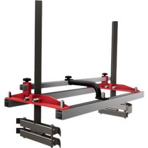 체인톱 인테리어 공사 가이드 레일 트랙 보드 목공공구 나무 트리머조기대, 60cm 분리 플레이트 프레임