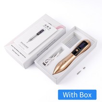 정확한 레이저 레벨기 9 레벨 LCD 플라즈마 펜 두더지 제거 피부 옥수수 주근깨 태그 Nevus 다크 에이지 스윕 스팟 문신 리무버 전기 기계, Box-gold