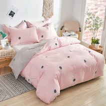 햄프린넨 면침구 세트 3Pcs 1 이불 커버 2 베갯잇 유로 220x240 커플 침대 린넨, 01 B001_05 RU 1.5 3Pcs