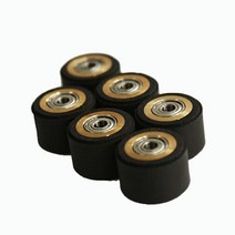 그라프텍 스카이컷 프린터 비닐 커터 커팅 플로터 롤 핀치 4x11x16mm 고무 구리 코어 프레스 페이퍼 휠 1, 03 3x12.5x15.9