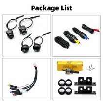 어라운드뷰 블랙박스 360도 3D 카메라 360 안드로이드 멀티미디어 파노라마 액세서리 자동차 라디오 ° HD, 1.3D AHD 720P