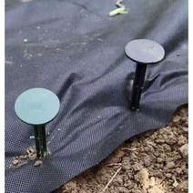 제초매트고정핀 멀칭 고정 핀 농자재 고정핀 500개, D