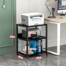 프린터 컴퓨터 데스크탑 받침대 거치대 홀더 선반, N