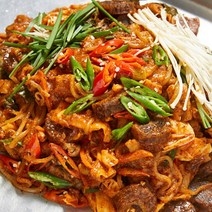 신림동 순대타운 백순대 맛집 양지순천집 순대곱창볶음, 2인분