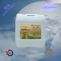 이산화염소수 과수원 농장 헬스장 식당 항균소독 살균스프레이 소독제 살균제 만나오투 5L 20L, 1개