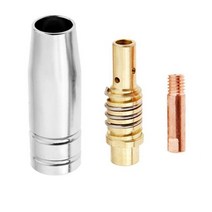 티그 용접기 Mig 용접기 빈젤 15AK 토치 액세서리 노즐 MIG 접촉 팁 3 개, 04 1.0MM, 04 1.0MM