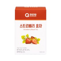 쿠우쿠우 스트로베리 홍차 티백 10개입, 단품, 1g, 10개