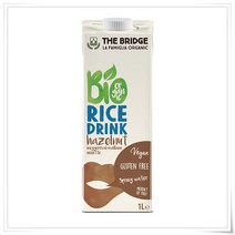 THE BRIDGE Hazelnut rice vegetable drink 더브릿지 헤이즐넛 라이스 베지터블 드링크 1L 4개
