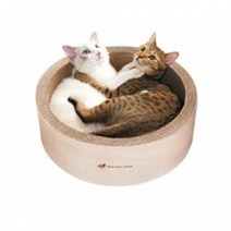 발톱관리OK 냥이 점보 스크래쳐 베이지 애묘용품 타워