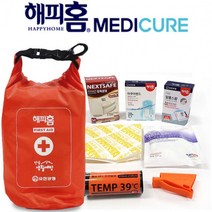 등산 캠핑 구급함 스포츠 가방 응급처치 구조함 세트, 해피홈 메디큐어 응급구조 아웃도어세트