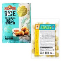 코다노 라이스 찰치즈볼 1kg+사조 크림 치즈볼 1kg, 10개, 1kg